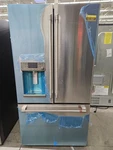Cafe CFE28TP2MS1 36" Stainless French Door Refrigerator Nob #151501 Open. Price: $2599.00.