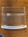 Refrigerator Drawer WR71X38328 GSS25CGHBCWW Side-by-side C316 Used. Price: $45.66.