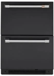 CDE06RP3ND1-CAFE 24" Built-in Dual Fridge Drawers Matte Black Ss Handles New. Price: $2300.00.