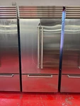 Subzero Refrigerator Freezer French Door BI36UFDSPH (used 10/2022). Price: $11000.00.