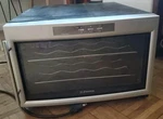 Emerson 8-BOTTLE Wine Cooler Refrigerator + Shelves Model: FR24SL Tested Used. Price: $49.99.